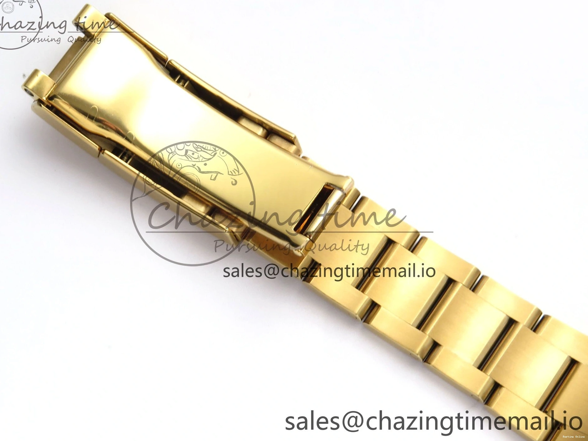 0409 Daytona Artisans Skeleton YG ADGF Best Edition Skeleton Dial on YG Oyster Bracelet SA FlexibleFit 754